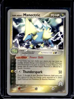 2004 Pokemon EX Team Magma vs Aqua's Manectric #4/95 - Image 1