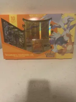 POKEMON TCG RESHIRAM & CHARIZARD-GX PREMIUM COLLECTION (EVOLVING SKIES) SEALED - Image 1
