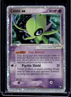 2005 Pokemon POP Series 2 Celebi ex Holo #17/17 - Image 1