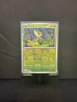 Snivy 001/086 Master Ball Holo Black Bolt Pokemon TCG - Image 1