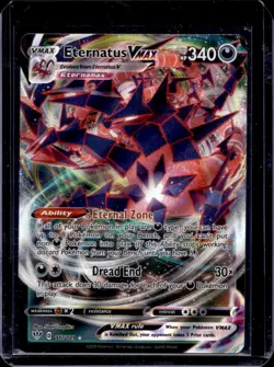 2020 Pokemon SWSH Darkness Ablaze Eternatus VMAX #117/189 - Image 1