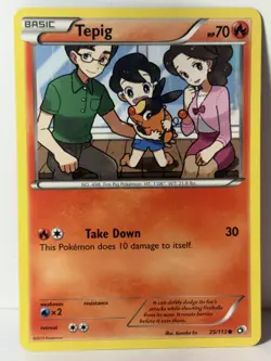 Tepig 25/113 Legendary Treasures NM Pokemon Fast Shipping - Image 1