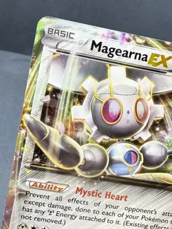 Magearna EX XY175 Black Star Promo Holo Pokemon 2016 Light Play LP - Image 2