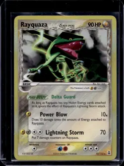 2005 Pokemon EX Delta Species Rayquaza Holo #13/113 - Image 1
