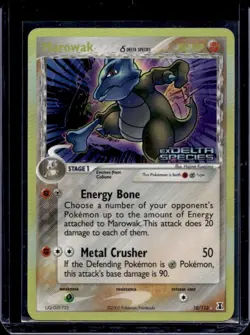 2005 Pokemon EX Delta Species Marowak Reverse Holo #10/113 - Image 1
