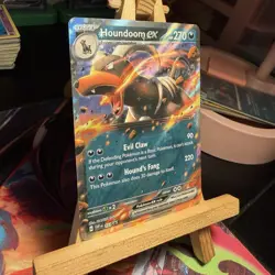 Houndoom ex 103 Scarlet & Violet Black Star Promo Double Rare Pokemon TCG MINT - Image 2