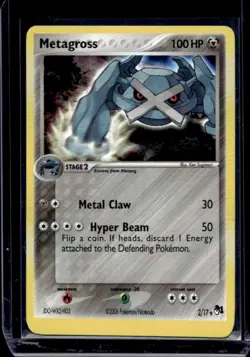 2004 Pokemon POP Series 1 Metagross #2/17 - Image 1