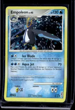 2007 Pokemon Diamond & Pearl Empoleon Holo #4/130 - Image 1