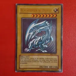 Yugioh Blue-Eyes White Dragon SDK-001 German - Image 1