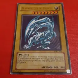 Yugioh Blue-Eyes White Dragon SDK-001 German - Image 2