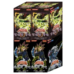 4x Korean Yugioh Booster Box: 2 Flaming Eternity FET + 2 Invasion of Chaos IOC - Image 1