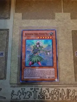 YUGIOH ELEMENTAL HERO POISON ROSE PP02-EN006 SUPER UNLIMITED ED NM - Image 1