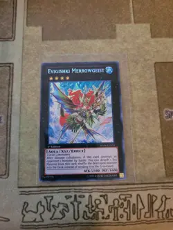 YUGIOH EVIGISHKI MERROWGEIST HA06-EN053 SECRET 1ST ED VLP - Image 1