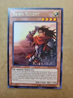 Rare Dawn Knight PRIO-EN033 1st Edition Yugioh LP/NM - Image 1