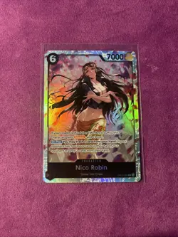 Nico Robin OP12-087 - One Piece TCG - Legacy of the Master - SR Foil NM English - Image 1