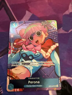 One Piece TCG Perona (Box Topper) OP01-077 Romance Dawn Foil - Image 1