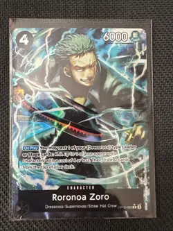 Roronoa Zoro OP10-095 R - Alt Art One Piece TCG (The Best of Vol.2 set) English - Image 1