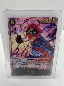 One Piece Koby OP11-119 A Fist Of Devine Speed Alternate Art - Image 1
