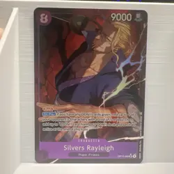 OP13-066 Silvers Rayleigh Alt Art SR One Piece TCG English - Image 1