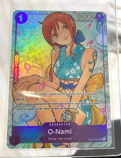 O-Nami OP05-062 llustration Box 1 One Piece NM - Image 1