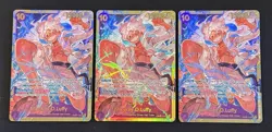 (3x) Monkey.D.Luffy OP05-119 SEC One Piece TCG English Near Mint - Image 1