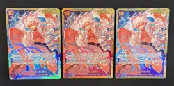 (3x) Monkey.D.Luffy OP05-119 SEC One Piece TCG English Near Mint - Image 5
