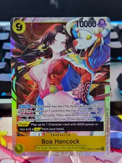 (AUS) One Piece TCG English OP14 The Azure Sea's Seven Boa Hancock SR OP14-112 - Image 1