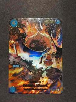 One Piece CCG Edward Weevil SP Alt Art EB01-023 The Azure Sea's Seven - Image 1