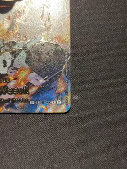 One Piece CCG Edward Weevil SP Alt Art EB01-023 The Azure Sea's Seven - Image 5