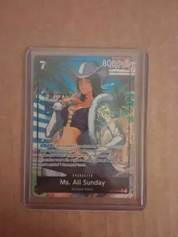 One Piece TCG OP14 Ms. All Sunday (Nico Robin) Alt. Art - Near Mint - Image 1