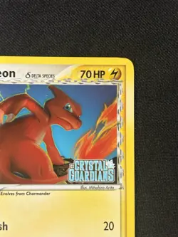Charmeleon 30/100 Reverse Holo Ex Crystal Guardians Stamped Pokemon Card - Image 3