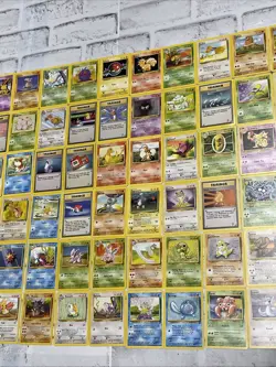 Pokemon Base Set 2 Non Holo Lot of 62 Cards WOTC TCG LP/NM Pokemon - NO DUPES - Image 4