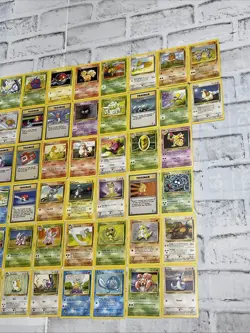 Pokemon Base Set 2 Non Holo Lot of 62 Cards WOTC TCG LP/NM Pokemon - NO DUPES - Image 5