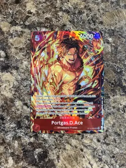Portgas.D.Ace (Illustration Box Vol.5) ST15-005 One Piece Promotion Cards Foil - Image 1