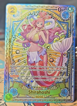 Shirahoshi (SP) EB01-057 A Fist of Divine Speed Foil English one piece ccg card - Image 1