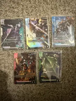 Gundam Dual Impact- RESERVED BUNDLE ALL CARDS IN PICS - Image 1