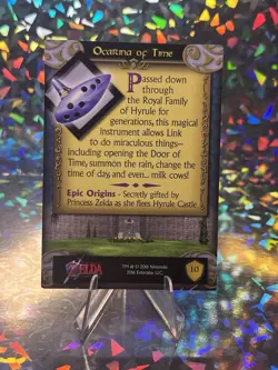 Legend of Zelda The Enterplay 2016 Trading Card #10 Ocarina of Time - Image 2
