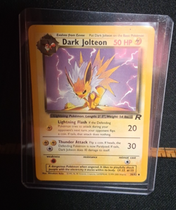Dark Jolteon 38/82 - Rocket Pokemon Card - TCG - WOTC - Uncommon - MP - Image 1