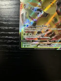 Pokemon TCG Leafeon VMAX Holo Ultra Rare Card Evolving Skies 008/203 - Image 5