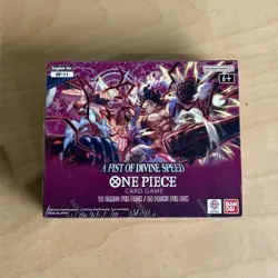 One Piece Card Game [OP-11] A Fist of Divine Speed English Sealed Booster Box - Image 1
