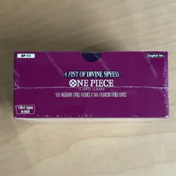 One Piece Card Game [OP-11] A Fist of Divine Speed English Sealed Booster Box - Image 2