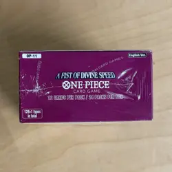 One Piece Card Game [OP-11] A Fist of Divine Speed English Sealed Booster Box - Image 4