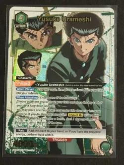 Yusuke Urameshi 103 SR* Yu Yu Hakusho Ghost Files Union Arena Card English - Image 1