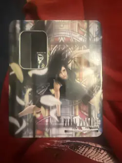Final Fantasy TCG Tifa Gift Tin Set... Promo Cards Still Sealed - Image 1