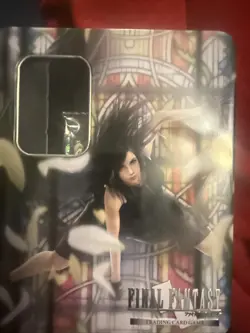 Final Fantasy TCG Tifa Gift Tin Set... Promo Cards Still Sealed - Image 2