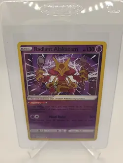 Radiant Alakazam 59/195 Silver Tempest Holo 3 Card Lot - Image 1