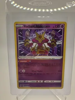 Radiant Alakazam 59/195 Silver Tempest Holo 3 Card Lot - Image 2