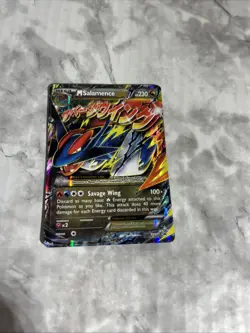 M Salamence EX Black Star Promo XY171 Regular Size Card - Pokemon - Mega MP - Image 5