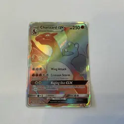 Pokemon TCG Charizard GX Full Art Ultra Rare Holo Card 20/146 Burning Shadows - Image 1