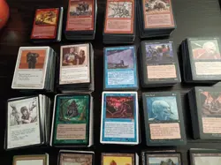 Huge Lot 1600+ Vintage Magic The Gathering Cards From 1994-2001. Rares, Holo - Image 2